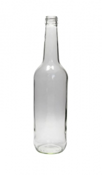 Geradhalsflasche 700ml Mündung PP28  Lieferung ohne Verschluss, bei Bedarf bitte separat bestellen!